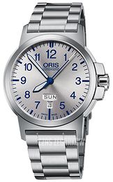 Oris Aviation Srebrny/Stal Ø42 mm 01 735 7641 4161-07 8 22 03
