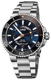 Oris Diving Niebieski/Stal Ø43.5 mm 01 735 7734 4185-Set MB