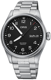Oris Aviation Czarny/Stal Ø44 mm 01 752 7760 4164-07 8 22 08