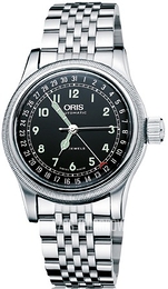 Oris Aviation Czarny/Stal Ø40 mm 01 754 7696 4064-07 8 20 30