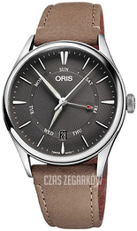 Oris Culture Szary/Skóra Ø40 mm 01 755 7742 4053-07 5 21 32FC