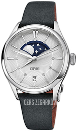 Oris Culture Srebrny/Skóra Ø36 mm 01 763 7723 4051-07 5 18 34FC