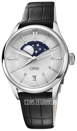 Oris Culture Srebrny/Skóra Ø36 mm 01 763 7723 4051-07 5 18 64FC