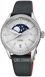 Oris Culture Srebrny/Skóra Ø36 mm 01 763 7723 4951-07 5 18 34FC
