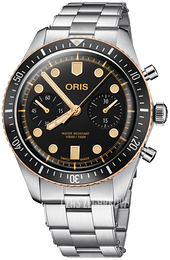 Oris Diving Czarny/Stal Ø43 mm 01 771 7744 4354-07 8 21 18