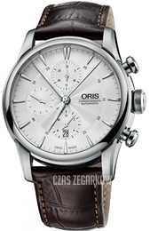 Oris Oris Culture Srebrny/Skóra Ø44 mm 01 774 7686 4051-07 5 23 70FC