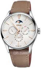 Oris Culture Srebrny/Skóra Ø40 mm 01 781 7729 4031-07 5 21 32FC