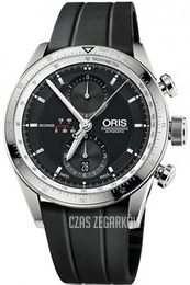 Oris Motor Sport TT1/TT3 Czarny/Guma Ø44 mm 01 674 7661 4174-07 4 22 20FC