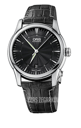 Oris Culture Artelier Date Czarny/Skóra Ø40 mm 733 7670 4054 LS