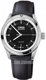 Oris Motor Sport TT1/TT3 Czarny/Skóra Ø42 mm 01 735 7662 4174-07 5 21 82FC