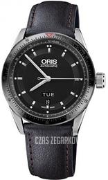Oris Motor Sport TT1/TT3 Czarny/Skóra Ø42 mm 01 735 7662 4434-07 5 21 82FC