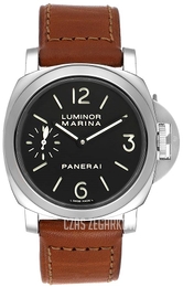 Panerai Historic Luminor Marina Czarny/Skóra Ø44 mm PAM00111