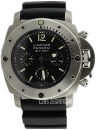 Panerai Luminor Czarny/Guma Ø47 mm PAM00202