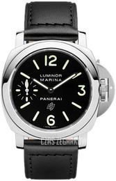 Panerai Luminor Czarny/Skóra Ø44 mm PAM00318