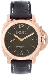 Panerai Luminor Brązowy/Skóra Ø42 mm PAM00393