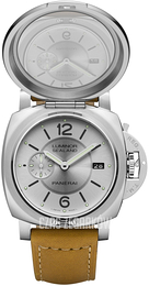 Panerai Luminor Srebrny/Skóra Ø44 mm PAM00859