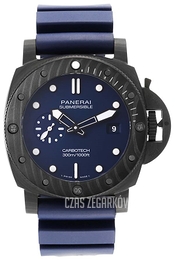 Panerai Submersible Niebieski/Guma Ø44 mm PAM01232