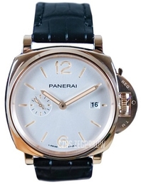 Panerai Luminor Due Biały/Skóra Ø42 mm PAM01336
