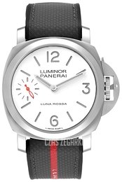 Panerai Luminor Biały/Tkanina Ø44 mm PAM01342