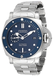 Panerai Submersible Niebieski/Stal Ø42 mm PAM02068