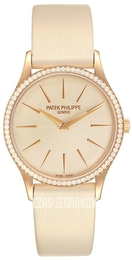 Patek Philippe Calatrava Beżowy/Satyna Ø33 mm 4897R