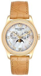 Patek Philippe Complicated Annual Calender Biały/Skóra Ø37 mm 4936J/001