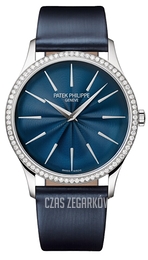 Patek Philippe Calatrava Niebieski/Satyna Ø35 mm 4997/200G/001