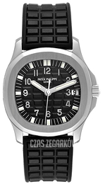 Patek Philippe Aquanaut Czarny/Guma Ø35 mm 5066A