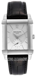 Patek Philippe Gondolo Srebrny/Skóra 5111G