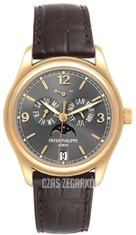 Patek Philippe Complicated Annual Calender Czarny/Skóra Ø39 mm 5146J/001