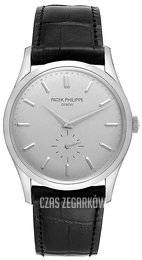 Patek Philippe Calatrava Biały/Skóra Ø37 mm 5196G/001