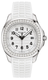Patek Philippe Aquanaut Biały/Guma Ø38.8 mm 5267/200A/010
