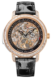 Patek Philippe Grand Complications Szkieletowa tarczy/Skóra Ø43 mm 5304/301R/001