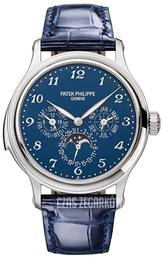 Patek Philippe Grand Complications Niebieski/Skóra Ø42 mm 5374G/001