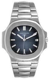 Patek Philippe Nautilus Niebieski/Stal 5711/1A/010