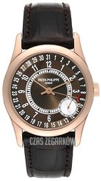 Patek Philippe Calatrava Brązowy/Skóra Ø37 mm 6000R