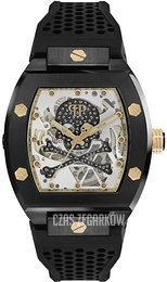 Philipp Plein The Skeleton Srebrny/Guma Ø44 mm PWBAA0521