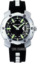 Police Czarny/Stal Ø41 mm 11624JS.02