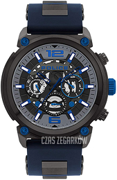 Police Czarny/Stal Ø50 mm 14378JSU.13P