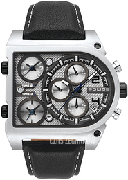 Police Srebrny/Skóra 15379JS.04