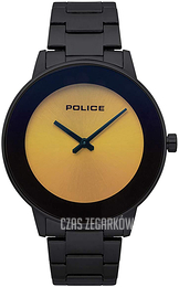 Police Żółty/Stal Ø43 mm 15386JSB.04M