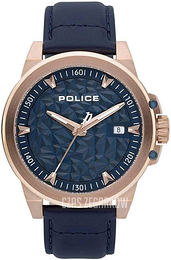 Police Niebieski/Skóra Ø55 mm 15398JSR.03