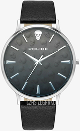 Police Tasman Szary/Skóra Ø42 mm P16023JS02