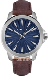 Police Mensor Niebieski/Skóra Ø44 mm PEWJA2207803
