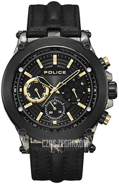 Police Taman Czarny/Skóra Ø48 mm PEWJF2226641
