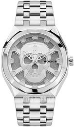 Police Kediri Srebrny/Stal Ø48 mm PEWJG2110702