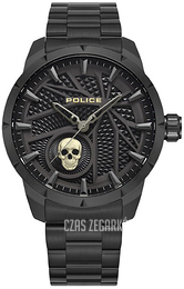 Police Neist Czarny/Stal Ø45 mm PEWJG2227301