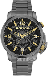 Police Czarny/Stal Ø44 mm PEWJJ2110002