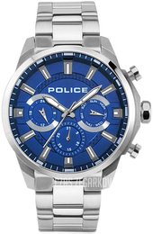 Police Niebieski/Stal Ø46 mm PEWJK2204203