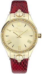 Police Pahia Żółte złoto/Skóra Ø36 mm PEWLA2109504